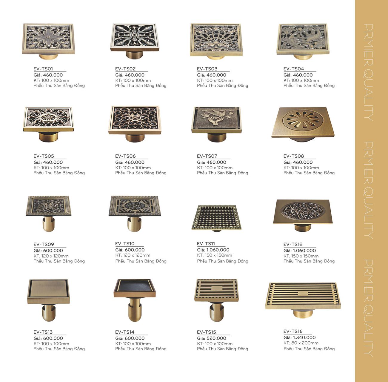 Thiết bị vệ sinh EVEREST Cổ Điển Catalogue và Bảng giá mới nhất /Page 